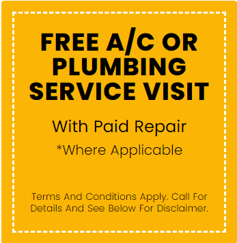 Free AC or Plumbing Service Call with Paid Repair